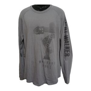 Star Wars AT-AT Walker Long Sleeve Graphic T-Shirt Sz XL Adult